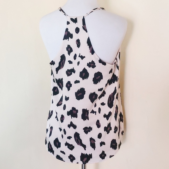 Vici Animal Print Leopard Racerback Flowy Fashion Tank Top Blouse - Picture 6 of 10